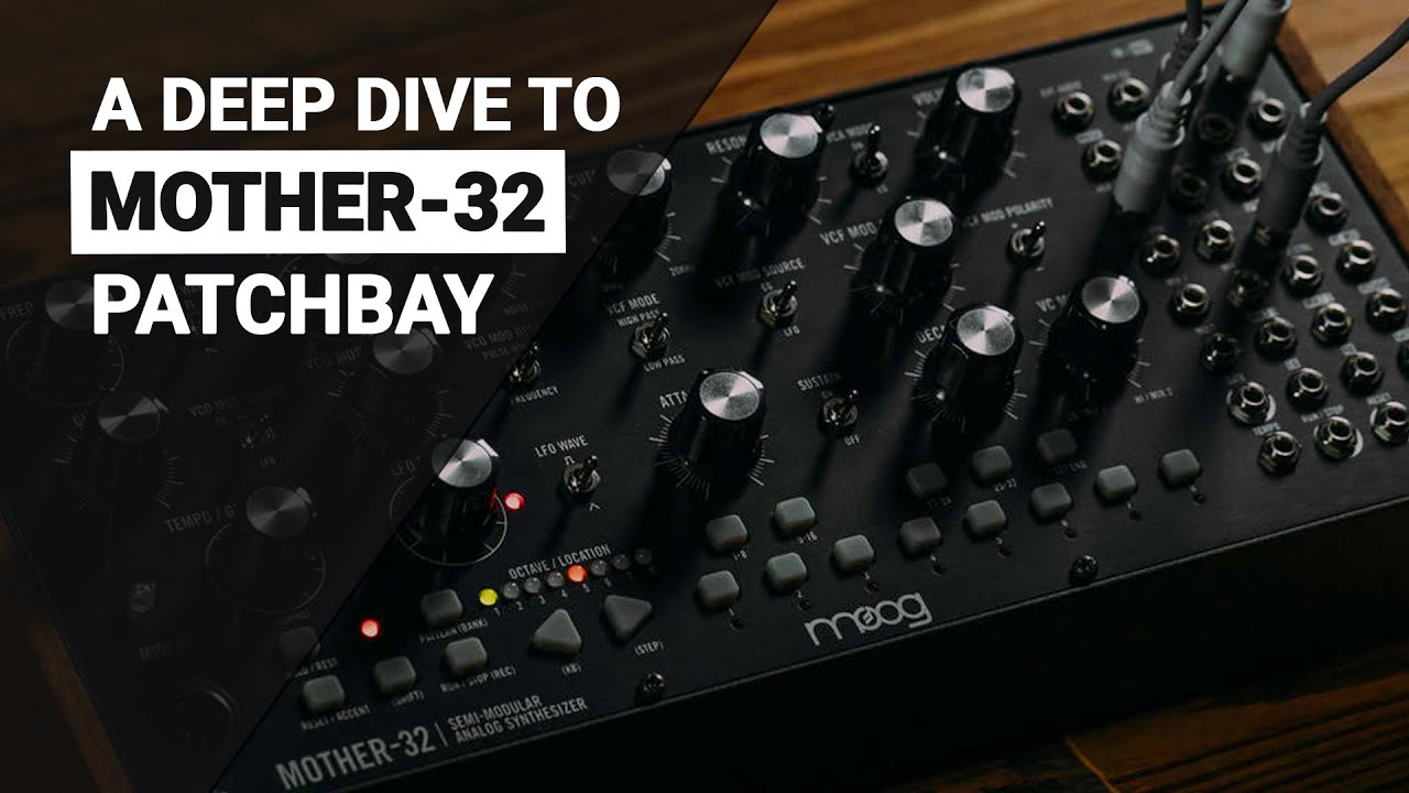【tig3ti】MOTHER-32 & DFAM Mother 32 with DFAM Jam and Exploration // Moog Sound Studio