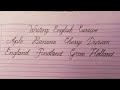 Writing English Cursive | Learn to write | #learning #writing