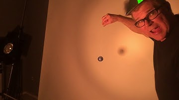 Eclipse moon shadow experiment