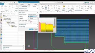NX12 Tutorial - CAM Turning -2 1 Create a roughing OD operation