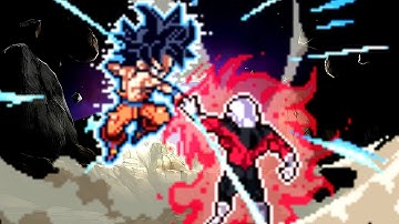 Goku DBS V3.5 OP (all form) VS Jiren V2 OP (Zeed) in Mugen