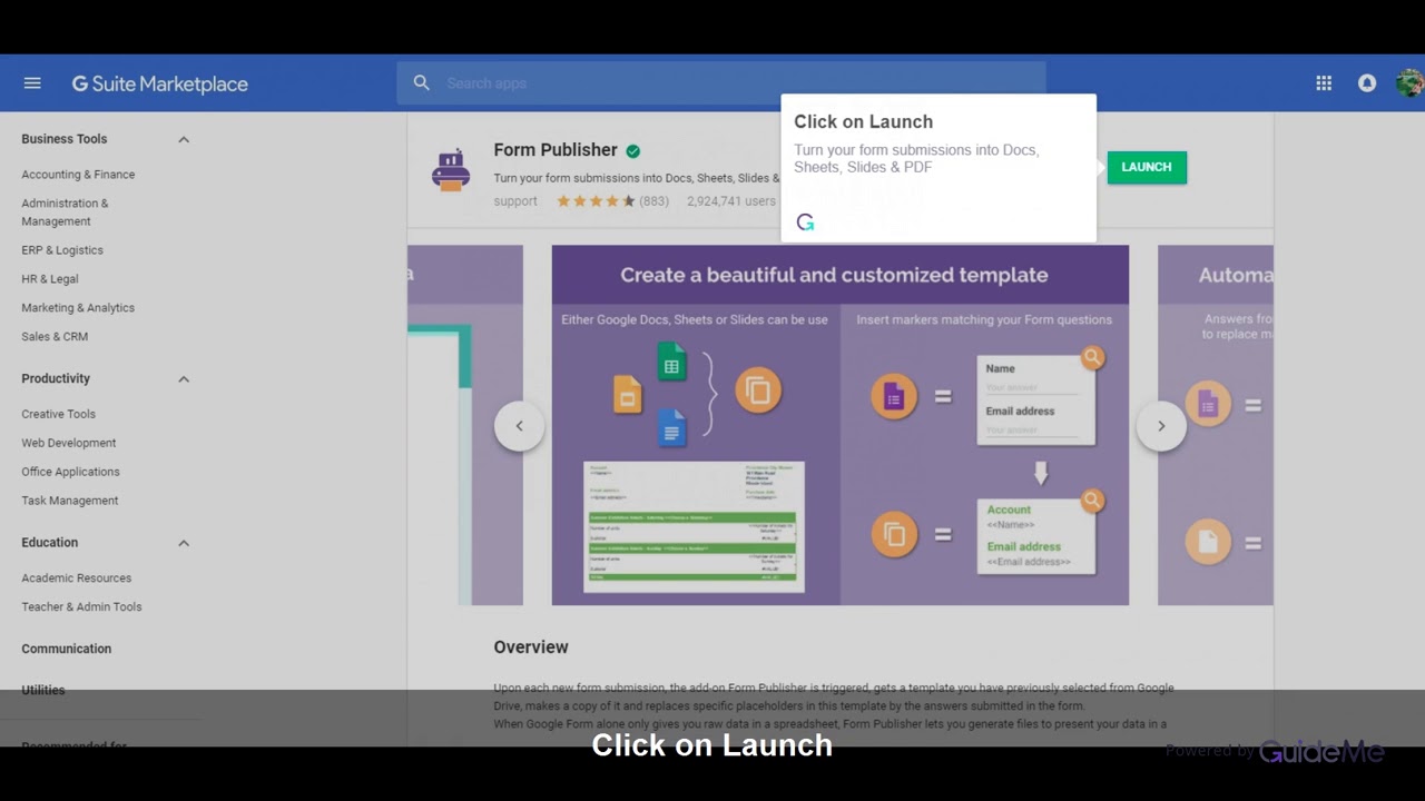 Form Publisher How to use Form Publisher in G Suite @gsuite - YouTube