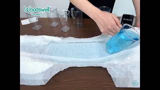 Woodswell Innovative Dual-Core Adult Diaper.