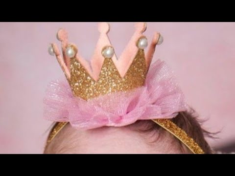 DIY Doğum günü tacı yapımı, happy Britney crown