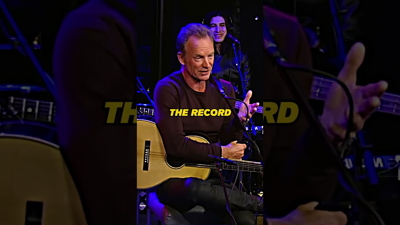 Sting Explains The Infamous Piano Chord on 'Roxanne'