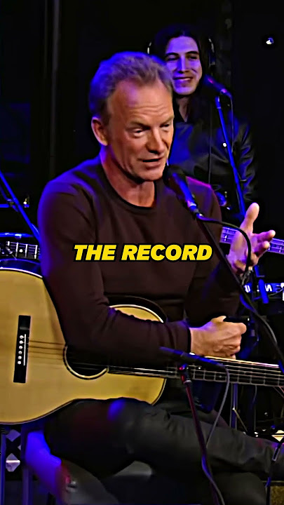 Sting Explains The Infamous Piano Chord on 'Roxanne'