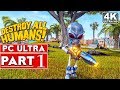 DESTROY ALL HUMANS REMAKE Gameplay Walkthrough Part 1 FULL DEMO [4K 60FPS PC] - No Commentary