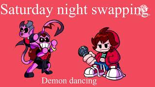 Fnf demon dancing slowed