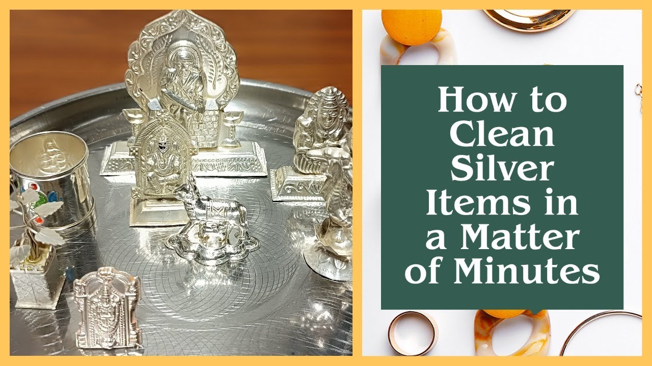 How to Clean Silver Items in a Matter of Minutes ? YouTube