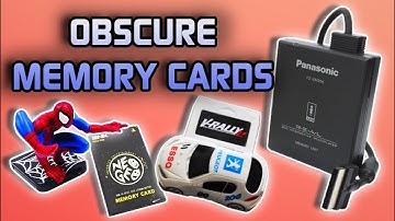 More Strange and Obscure Video Game Console Memory Cards!