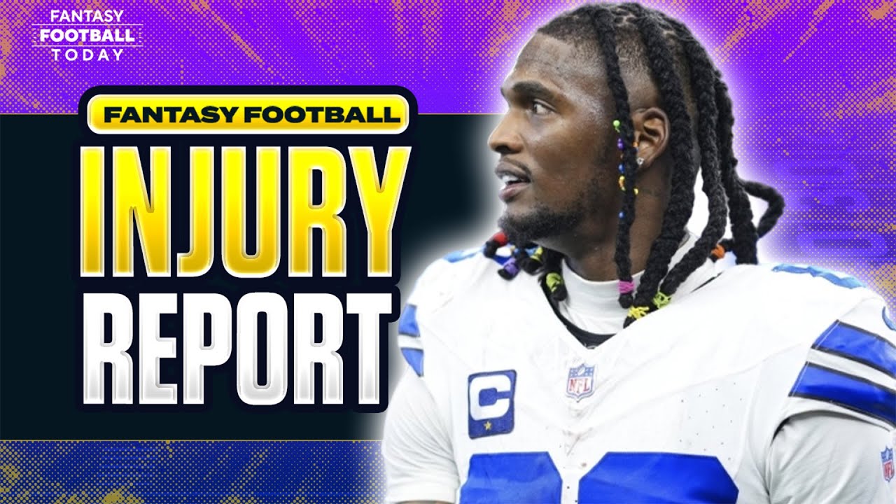 Week 4 Fantasy Football Injury Report: Lamb, Evans, Daniels, Harris & More! + Players to DROP!