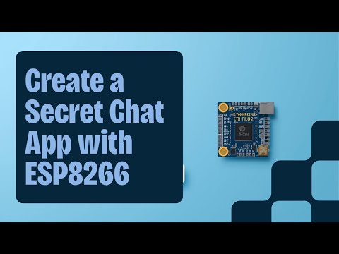 ESP8266 WiFi Secret Chat Messenger | Offline Communication Hack!*