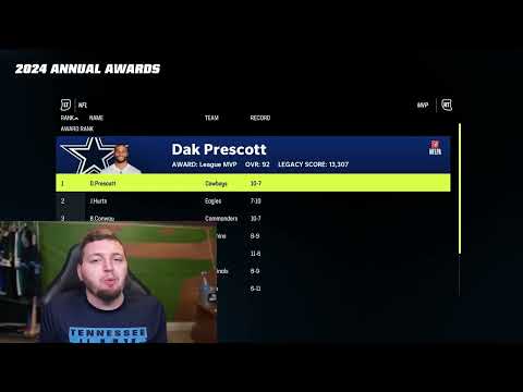 dak always wins mvp...