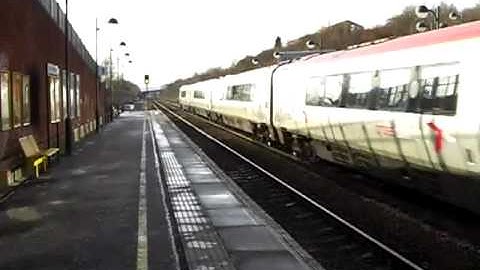 T48-V04- exVirgin - Cross Country Voyager Passing Meadowhall