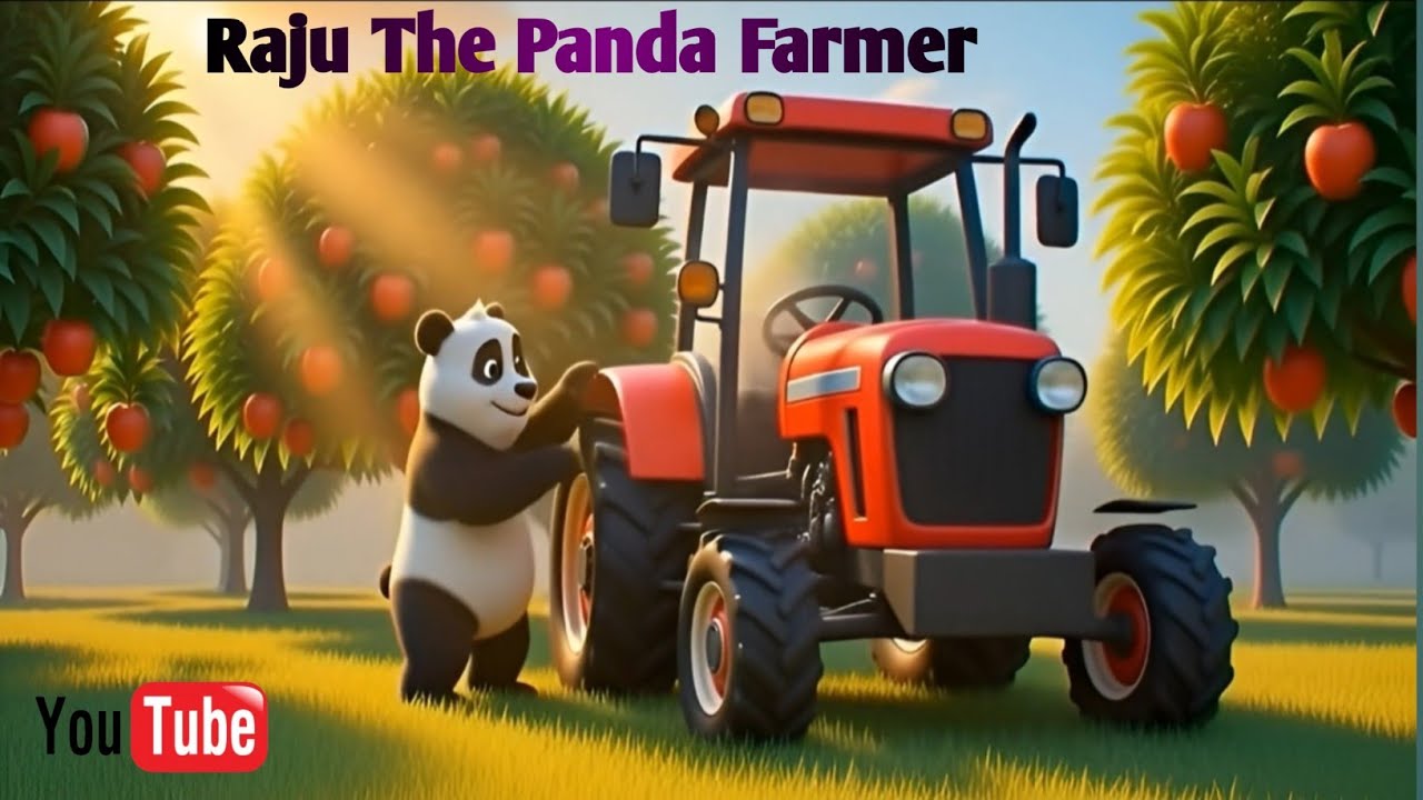 पांडा राजू की सेबों की खेती 🐼🍎|Panda Farmer Story in Hindi | Apple Farming Journey | 