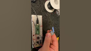 Controlling a mini DC motor with the raspberry pi pico