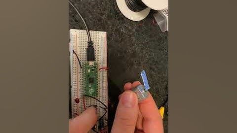 Controlling a mini DC motor with the raspberry pi pico