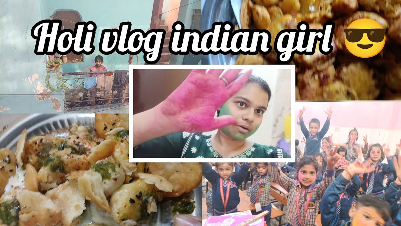 Holi blog enjoy day 2026 Indian girl #viral #holi #holivlog #holivibes #holi2026 #holi2026 #priya 
