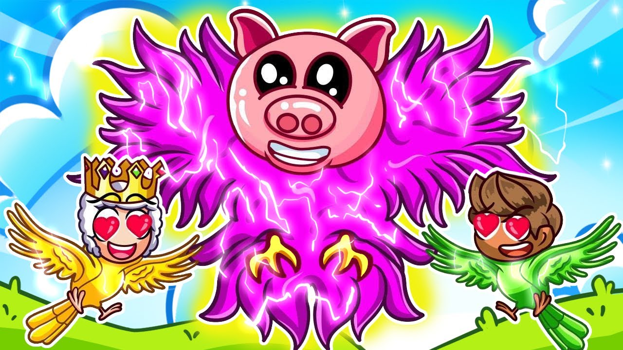 Balím HOLKY jako OP ELEMENTÁLNÍ PTÁK v Robloxu!