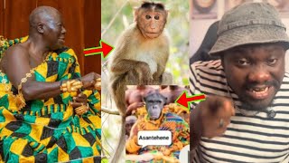 Ah, See How Some Nigerians Are Disresp£cting And M0cking Asantehene Otumfuo On Tiktok