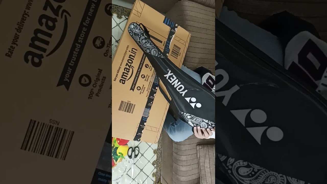 Got a Yonex racket as my birthday present