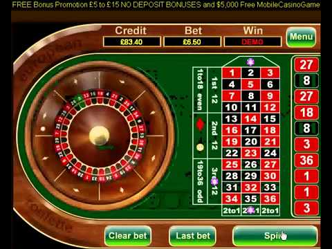 popular European Roulette official website promotion