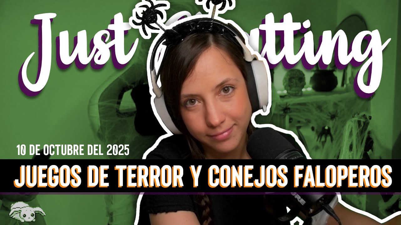 Jueguitos de terror chill y conejos falopeados | Disociando con Gabyplush - Just Chatting 10.10.2025
