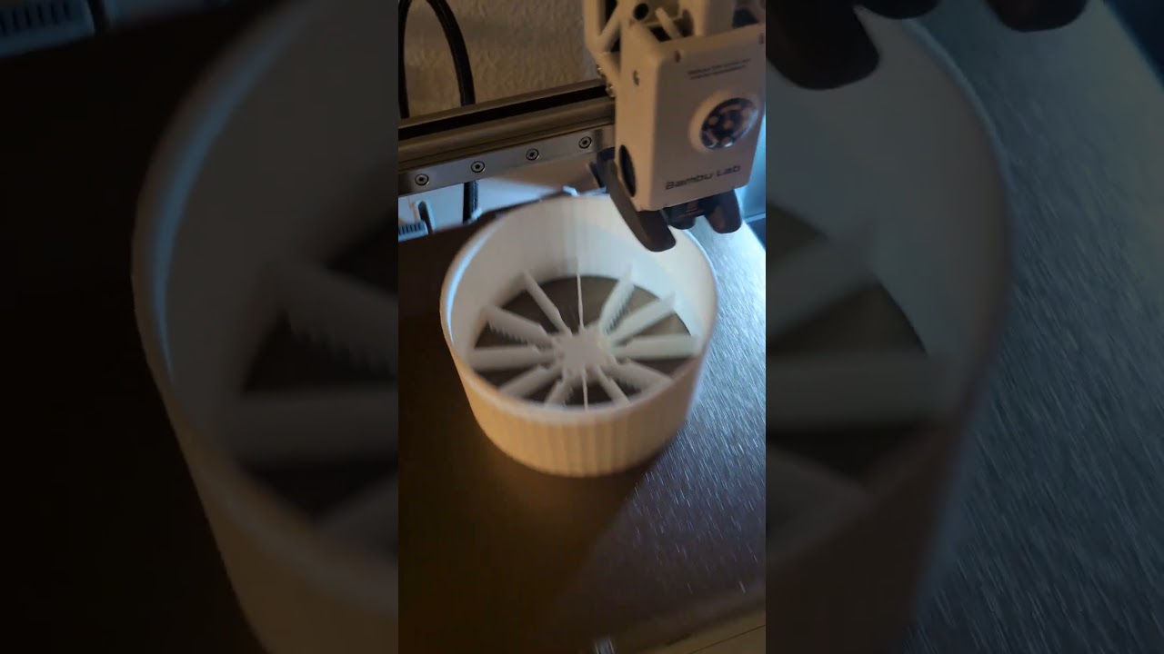 3D Printing Duct on Bambu Lab for Future Fan Prop Thrust Test