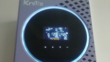 knox 6kw hybrid inverter complete setting#knox setting #hybrid inverter setting