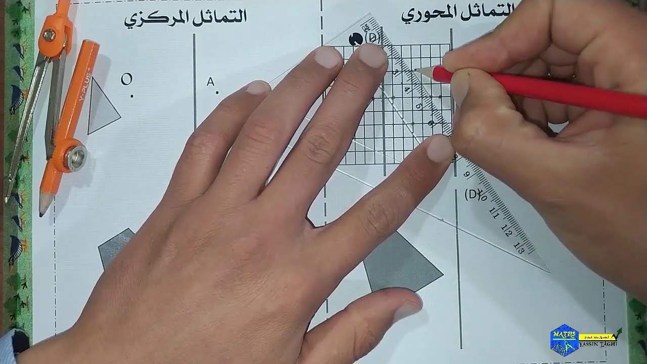 التماثل المحوري والتماثل المركزي