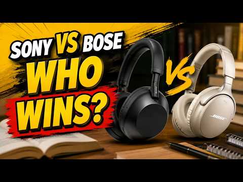 5 Best Noise Cancelling Headphones for Studying in 2026 (Sony vs Bose)