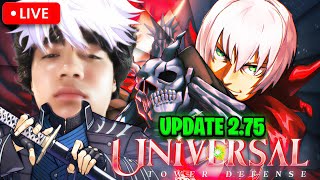 🔴*LIVE* Devilmay Cry Update With Viewers! (Universal Tower Defense)