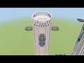 Superheavy Fins Actuation Test in Minecraft