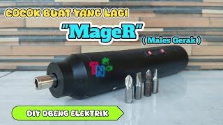 DIY....obeng elektrik dari dinamo gearbox dan pipa pvc