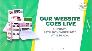 Ghana Mall Online goes LIVE on 24th November 2025 at 11 24 a m GMT