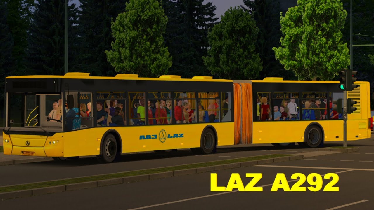 OMSI 2 – ЛАЗ/LAZ A292 (WIP) | Fikcyjny Szczecin