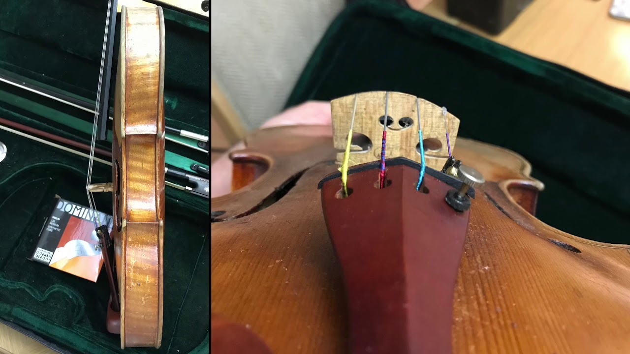 Ian Mann violin refinish by Henry Pagán YouTube