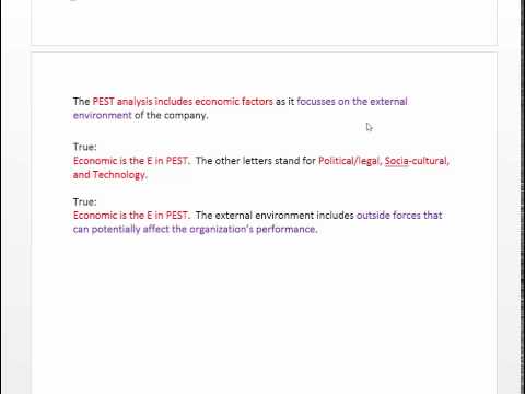 True, False, and Why Statements  How to Answer Them