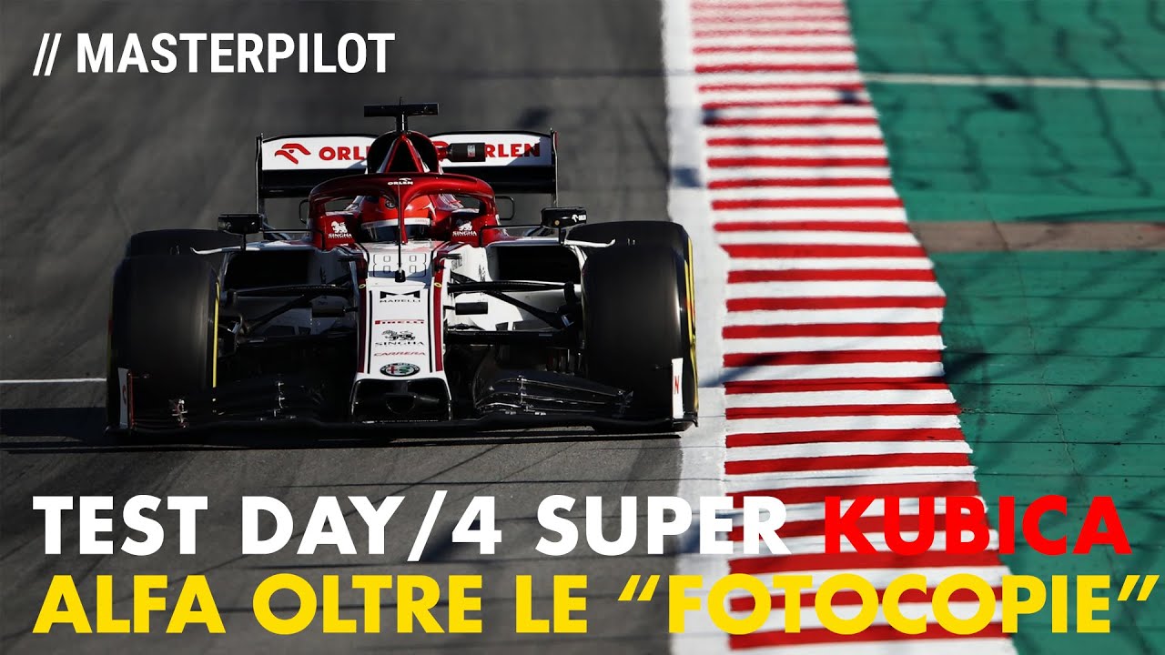 F1 2020 Barcelona Test Day 4 | SUPER Alfa Romeo + KUBICA tra le ...