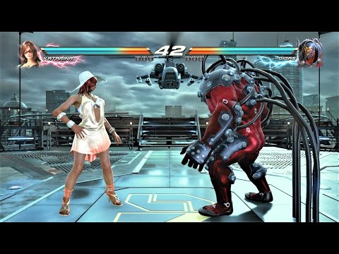 Katarina vs Gigas (Hardest AI) - Tekken 7 Arcade