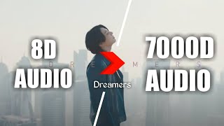 정국 Jung Kook (of BTS) ft. Fahad Al Kubaisi - Dreamers (7000D AUDIO) | FIFA World Cup 2022 Soundtrack