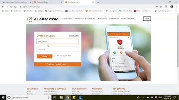 How to link accounts on alarm.com when you have 2 or more accounts.