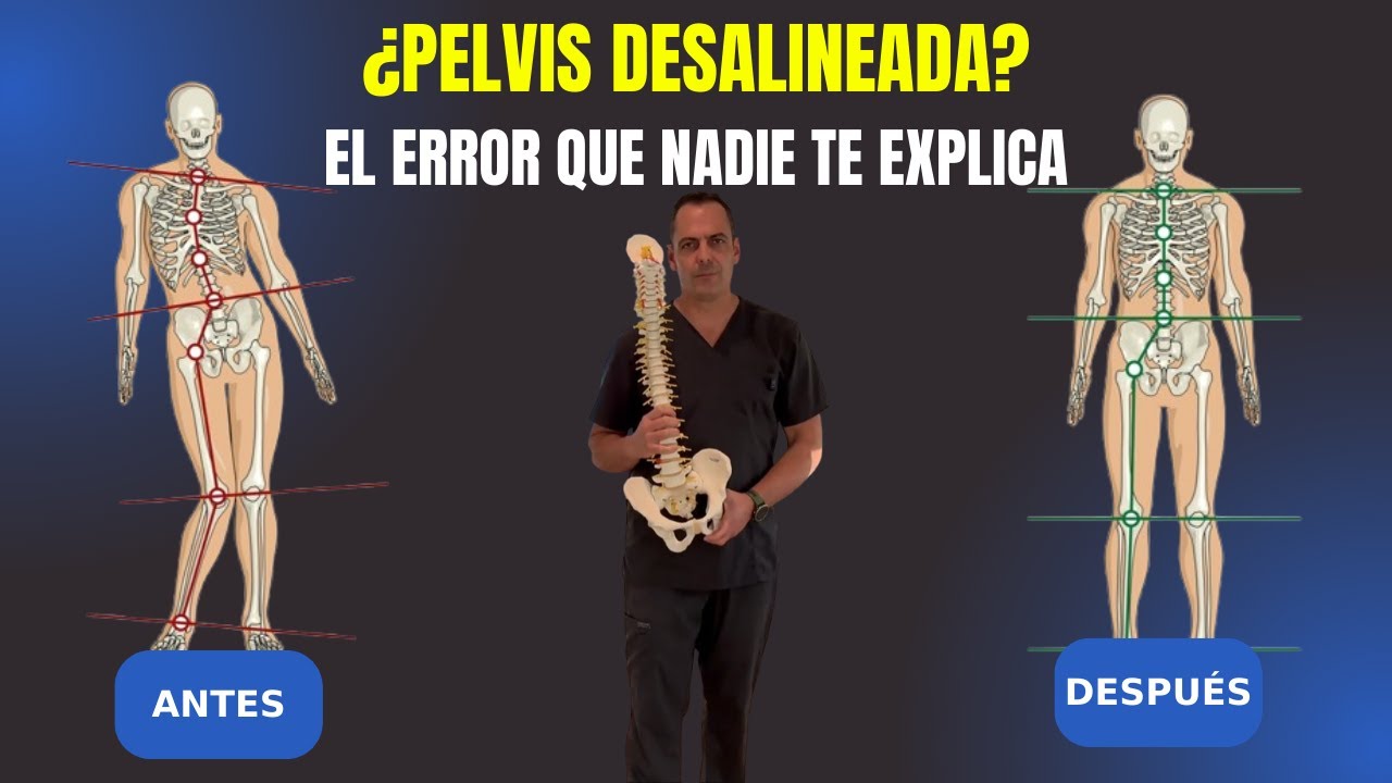 PELVIS más alta de un lado?  el motivo que nadie te dice  SOLUCIÓN  