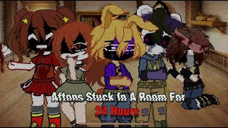Afton Family Stuck Together For 24  Hours | No Part 2 | Gacha Club | Afton Family