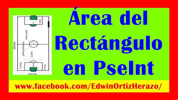 Algoritmo Área del rectángulo PseInt 2020 | Explicación paso a paso