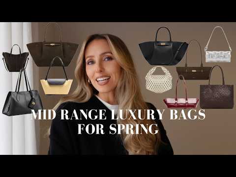 TOP 10 MID-RANGE LUXURY HANDBAGS FOR SPRING 2026 | Polène, DeMellier & More