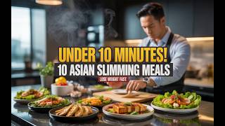 10 Quick Asian Recipes for Weight Loss | High Protein Under 10 Mins