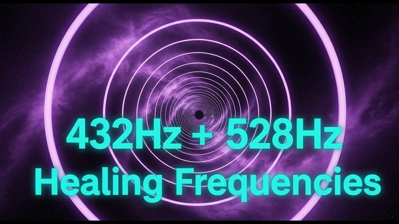 528Hz Calm Healing Frequencies | Miracle Sleep Music, Meditation & Stress Release