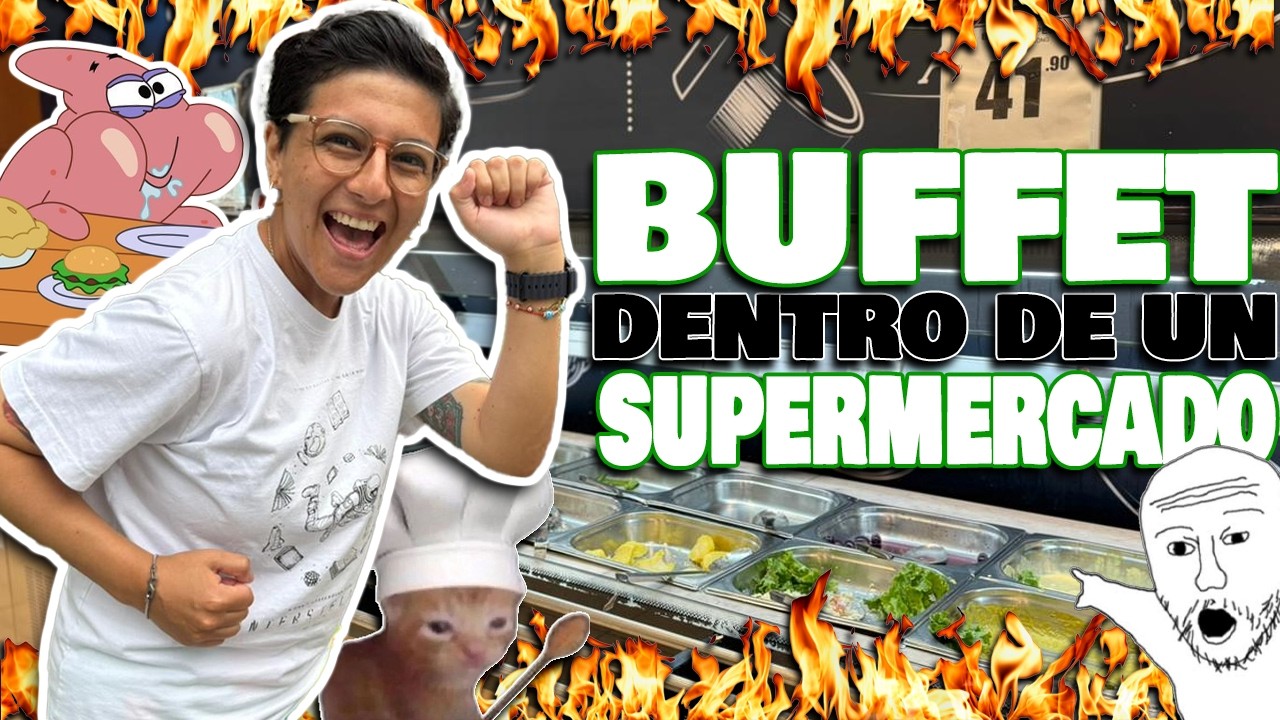 VALE LA PENA EL BUFFET AL PESO DE ESTE SUPERMERCADO? - Ariana Bolo Arce