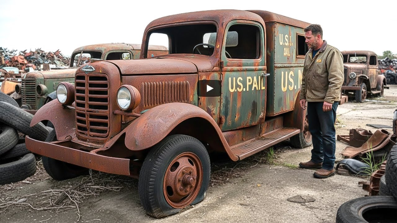 GREAT ASMR Car Restoring Forgotten 1931 Ford Mail Truck Bought for $60 | Auto88 Car Restoration